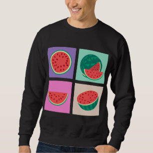 Exotische Fruit Pop Art Tropische Zomervakantie Wa Trui