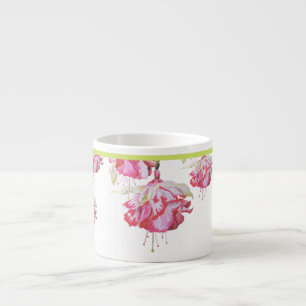 Exotische Fuchsia's op een Espresso Mok