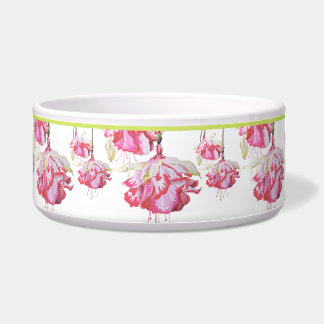Exotische Fuchsia's op een Salade Bowl Voerbakje