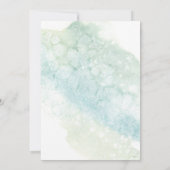 Exotische groene Oerwoud Kaart (Achterkant)