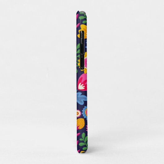 Exotische Hand Geschilderd Bloempatroon-48330 Case-Mate iPhone Case (Achterkant/links)