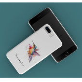 Exotische kleurrijke kolibrie aanpasbaar Case-Mate iPhone case