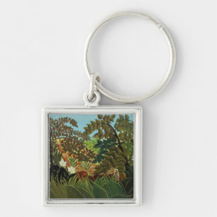 Exotische landschappen sleutelhanger