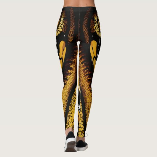 Exotische Leggings (Achterkant)