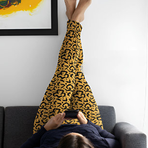 Exotische Leopard Safari Print Leggings