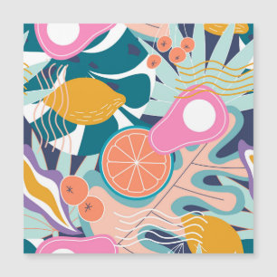 Exotische, moderne oerwoud collage.