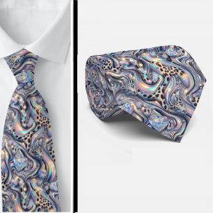 Exotische namaakzijde   Luxe trendy opaal herenmod Stropdas