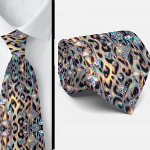 Exotische namaakzijde   Luxe trendy opaal herenmod Stropdas