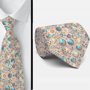 Exotische namaakzijde Luxe trendy opaal herenmod Stropdas