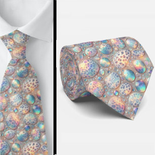 Exotische namaakzijde   Luxe trendy opaal herenmod Stropdas
