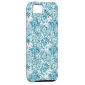 exotische oceaanpatroon Case-Mate iPhone case (Back/Rechts)