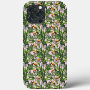 Exotische Oerwoud van tropische vogelpest iPhone 13 Pro Max Hoesje