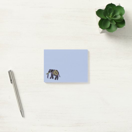 Exotische olifant post-it® notes (Kantoor)