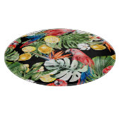 Exotische ontsnapping: Waterverf paradijs Snijplank (Hoek)