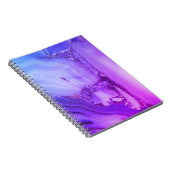 Exotische Paarse marmer Notitieboek (Rechterzijde)