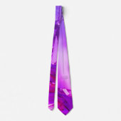 Exotische Paarse marmer Stropdas (Achterkant)