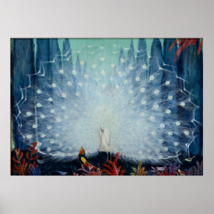 Exotische pacock van Jessie Arms Botke Poster