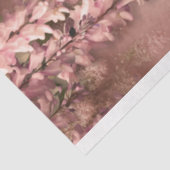 Exotische schoonheid Arabesque vogel & bloemportre Tissuepapier (Detail)