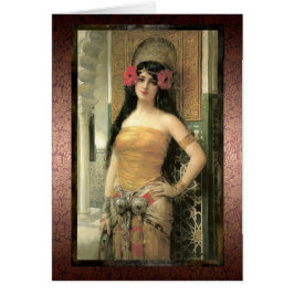 Exotische schoonheidskaart