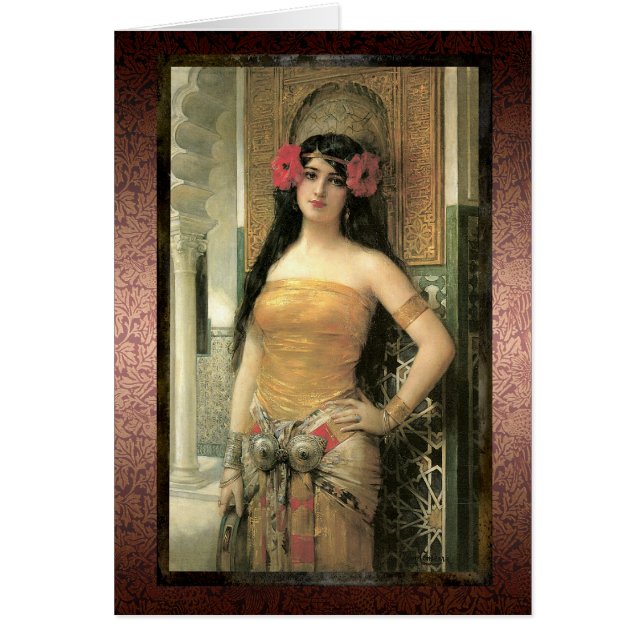 Exotische schoonheidskaart (Voorkant)