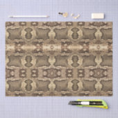 Exotische slang huid dierlijke print textuur patro tissuepapier (Craft)