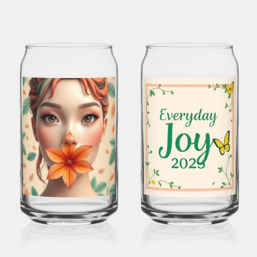 exotische snapshot-warmte blikvorm glas (Voorkant)