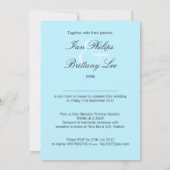 Exotische strand (vraag me uw namen in zand te pla kaart (Achterkant)