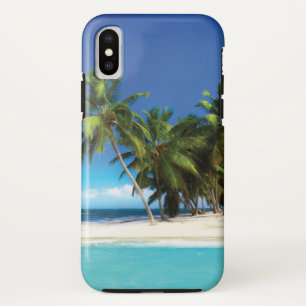 Exotische strandwerend kussens iPhone XS hoesje