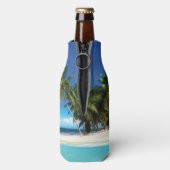 Exotische strandwerend kussens flesjeskoeler (Fles Achterkant)