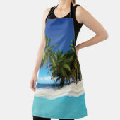 Exotische strandwerend kussens schort (Insitu)