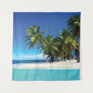 Exotische strandwerend kussens wandkleed