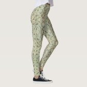 Exotische trillende groene snakeskin leggings (Rechts)