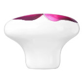 Exotische Tropische Hawaii Orchidee Paarse Roze Bl Keramische Knop (Zijkant)