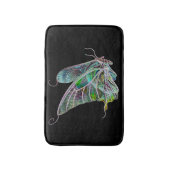 Exotische vlinder badmat (Voorkant Verticaal)