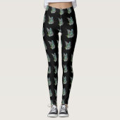 Exotische vlinder Leggings (Voorkant)