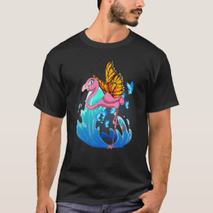 Exotische Vogel Insectendierentuin Dierlijke Vlind T-shirt