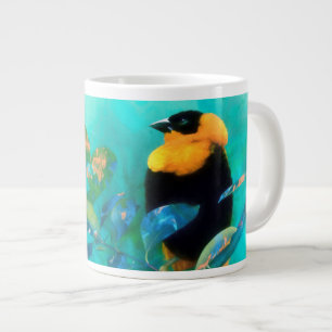 Exotische vogel "LIED OP DE WIND" 20 OZ. Extra Grote Beker