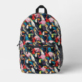 Exotische vogels bedrukte rugzak (Voorkant)