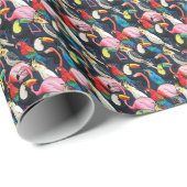 Exotische vogels cadeaupapier (Rol Hoek)