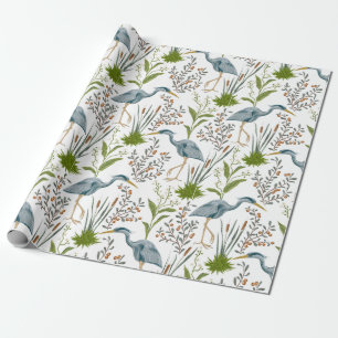 Exotische vogels cadeaupapier