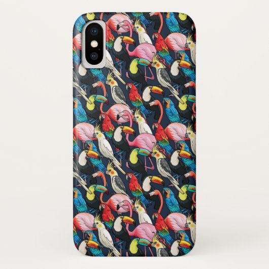 Exotische vogels Case-Mate iPhone case (Achterkant)