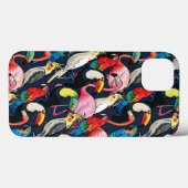 Exotische vogels Case-Mate iPhone case (Achterkant (horizontaal))