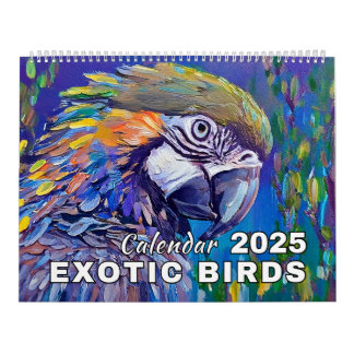 Exotische vogels kalender