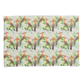 Exotische vogels op hun plaats kussensloop (Voorkant-Rechts)