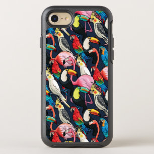 Exotische vogels OtterBox symmetry iPhone 8/7 hoesje