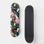 Exotische vogels skateboard (Voorkant)