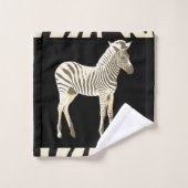 Exotische Zebra  Bad Handdoek (Wasdoekje)