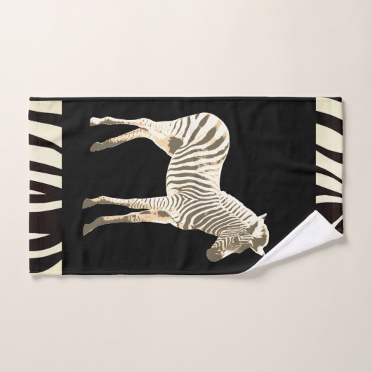 Exotische Zebra  Bad Handdoek (Handdoek)