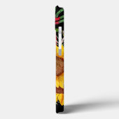 Exotische zomertropische wilde bloemen Case-Mate iPhone case (Achterkant / Links)