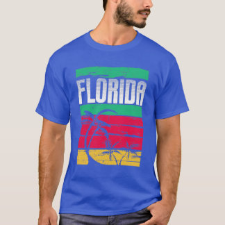 Exotische zomervakantie Florida Lover FL Florida T-shirt